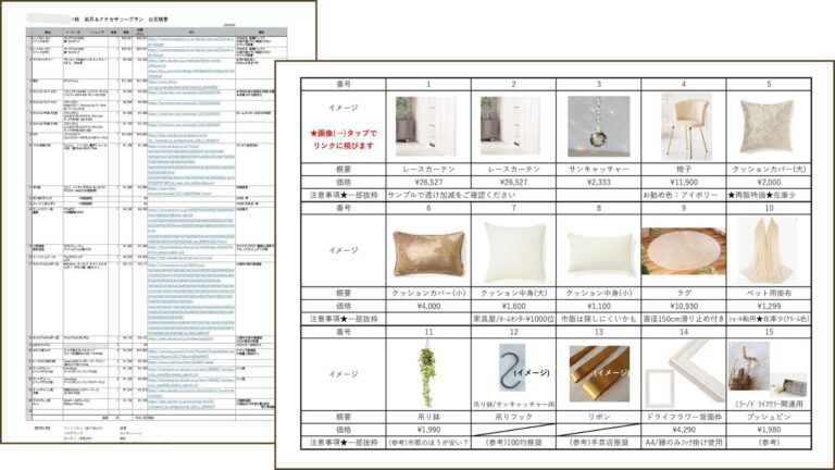 プラン・料金のご案内 | 暮らしやすさまで設計するインテリアコーディネーター|KAORUインテリアワークス